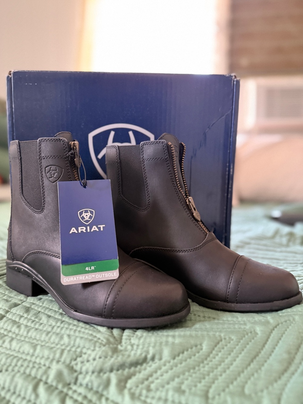 Ariat Scout Zip Leather Paddock Boots